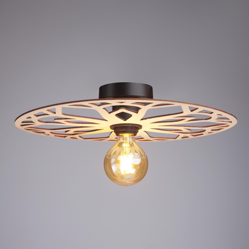 Lámpara de techo FALCO 1xE27/60W/230V diá. 40 cm beige