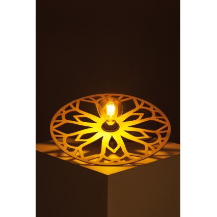 Lámpara de techo FALCO 1xE27/60W/230V diá. 40 cm beige