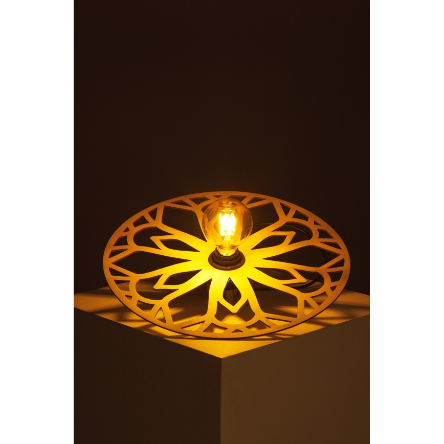 Lámpara de techo FALCO 1xE27/60W/230V diá. 40 cm beige