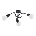 Lámpara de techo FARTA 3xE27/15W/230V negro