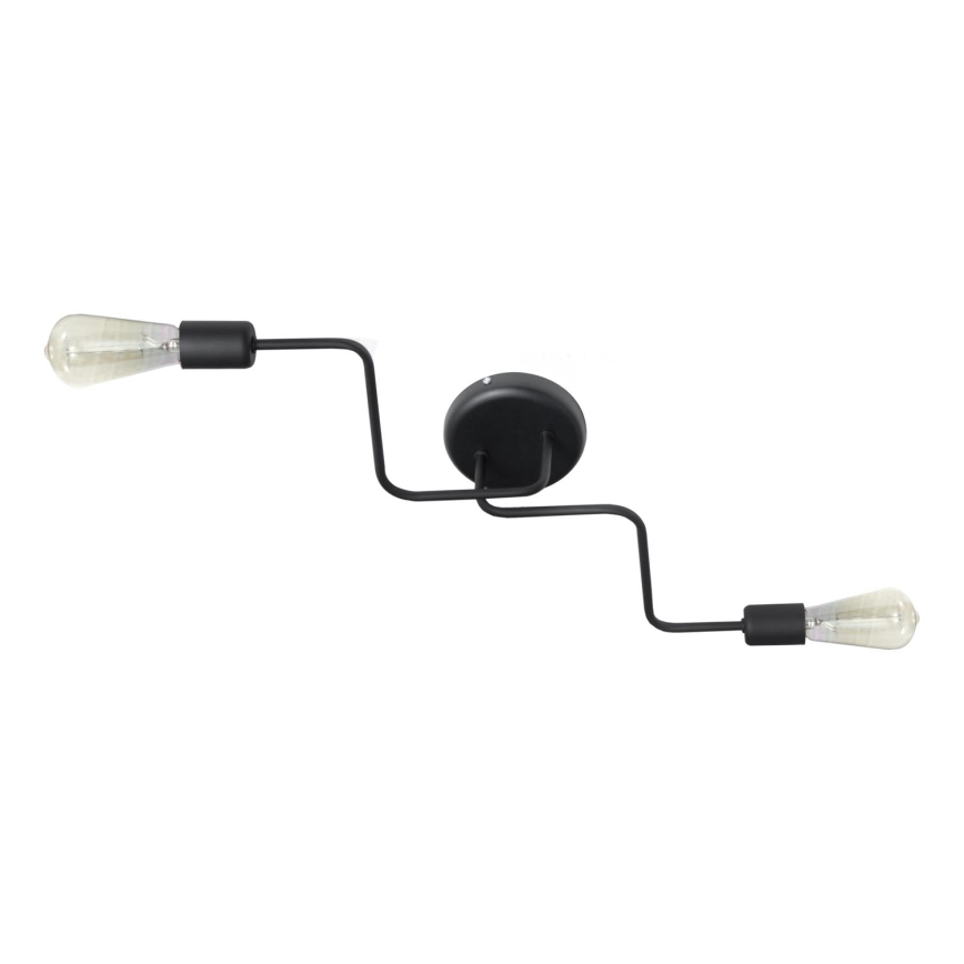 Lámpara de techo fija TUBE 2xE27/15W/230V