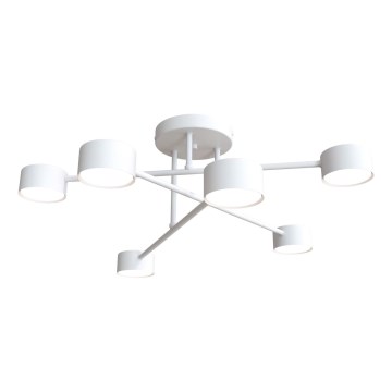 Lámpara de techo HALO 6xGX53/8W/230V blanco