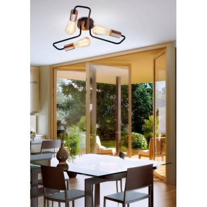 Lámpara de techo HERPE 3xE27/60W/230V