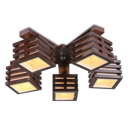 Lámpara de techo HOUSTON 5xE27/40W/230V