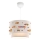 Lámpara de techo infantil CANDY 1xE27/40W/230V blanca/naranja