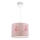 Lámpara de techo infantil CANDY 1xE27/40W/230V rosa