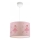 Lámpara de techo infantil CANDY 1xE27/40W/230V rosa