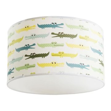 Lámpara de techo infantil CROCODILES 1xE27/60W/230V