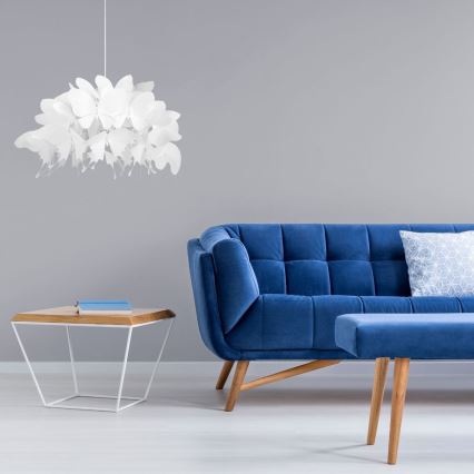 Lámpara de techo infantil FARFALLA 1xE27/60W/230V blanca