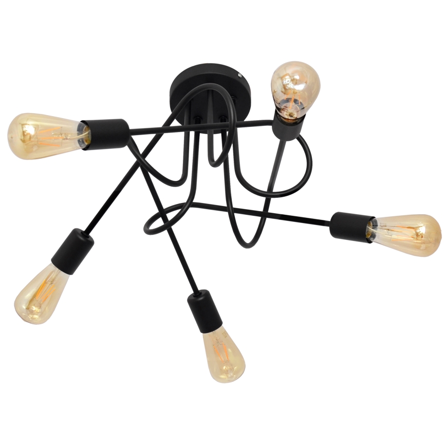 Lámpara de techo infantil OXFORD 5xE27/15W/230V
