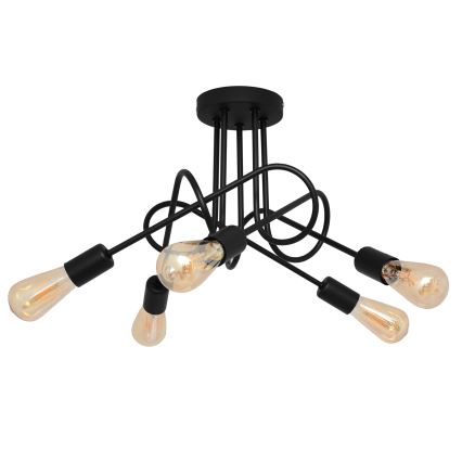 Lámpara de techo infantil OXFORD 5xE27/15W/230V