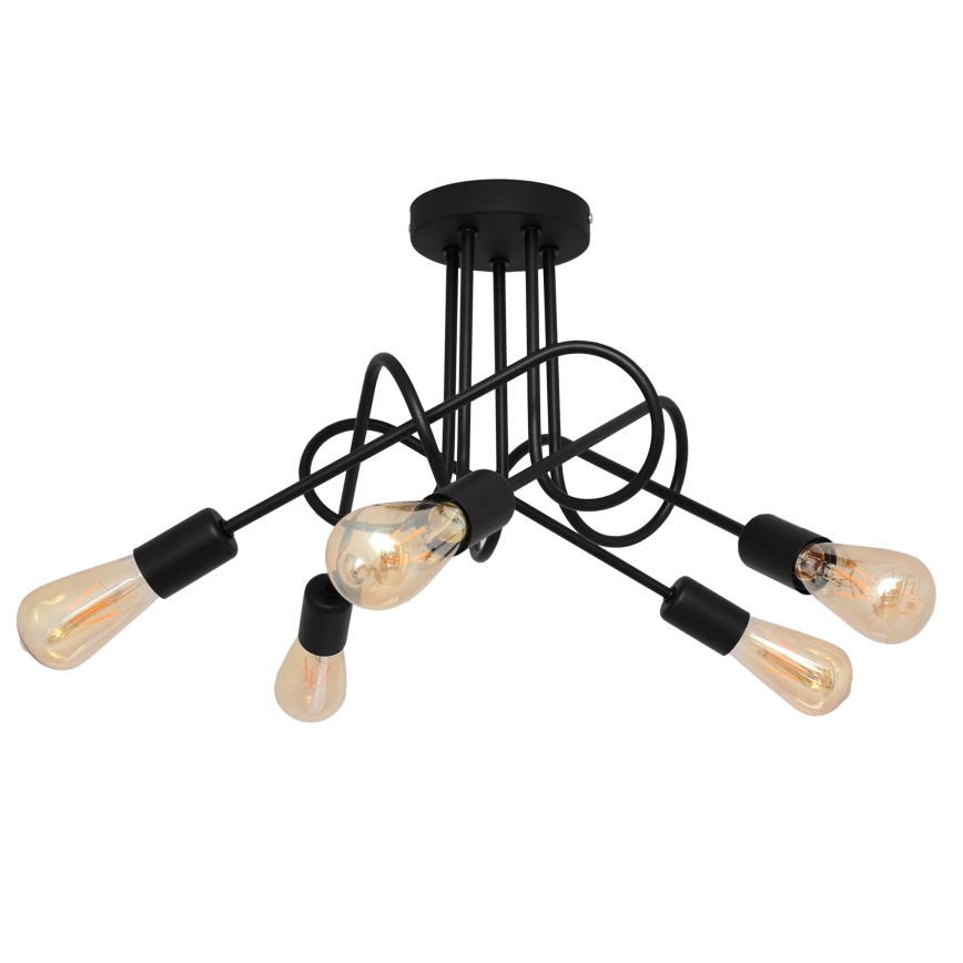 Lámpara de techo infantil OXFORD 5xE27/15W/230V