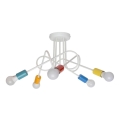 Lámpara de techo infantil OXFORD 5xE27/15W/230V