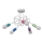 Lámpara de techo infantil OXFORD 5xE27/15W/230V