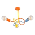 Lámpara de techo infantil WINGO 3xE27/15W/230V colorido