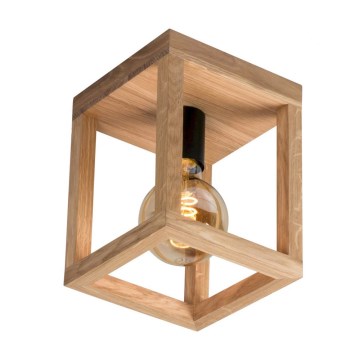 Lámpara de techo KAGO 1xE27/60W/230V roble mate