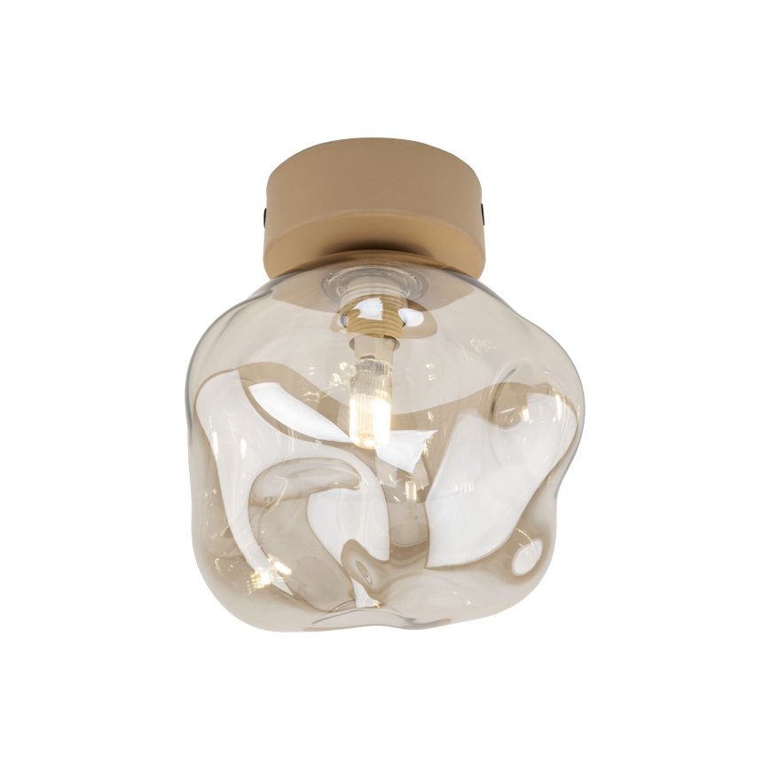 Lámpara de techo LAVA 1xG9/8W/230V beige/beige ahumado