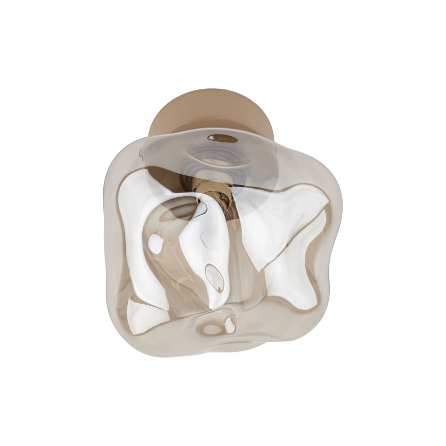 Lámpara de techo LAVA 1xG9/8W/230V beige/beige ahumado
