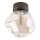 Lámpara de techo LAVA 1xG9/8W/230V bronce/beige ahumado