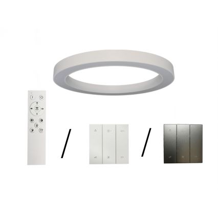 Lámpara de techo LED/100W/230V 3000/4000/6500K Ø 100 cm blanca