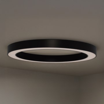 Lámpara de techo LED/115W/230V 3000/4000/6500K Ø 120 cm negra