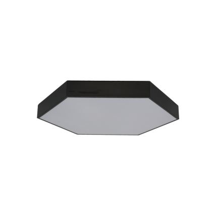 Lámpara de techo LED 135 W 230 V 3000/4000/6500 K, diámetro 80 cm, negra