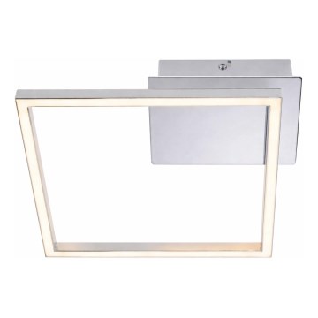 Lámpara de techo LED/14W/230V cromado brillante