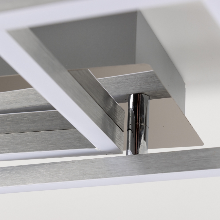 Lámpara de techo LED/17W/230V cromo mate