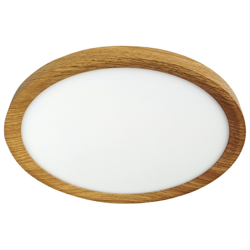 Lámpara de techo LED, 18W/230V, 3000/4000/6500K, diámetro 23 cm, beige