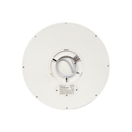 Lámpara de techo LED/24W/230V 3000/4000/6500K Ø 30 cm blanca