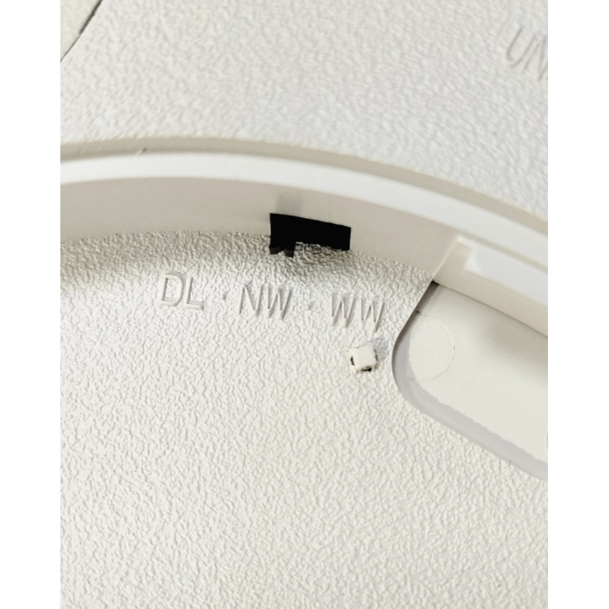 Lámpara de techo LED/24W/230V 3000/4000/6500K Ø 30 cm marrón