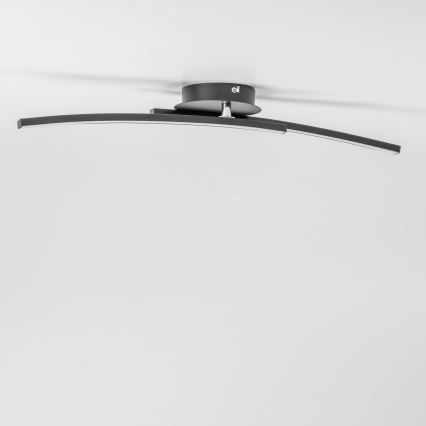 Lámpara de techo LED 2xLED/6W/230V, negra