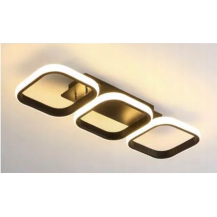 Lámpara de techo LED/33W/230V negra