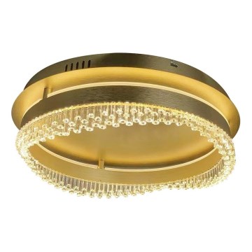 Lámpara de techo LED/36W/230V Ø 43 cm dorada