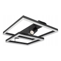Lámpara de techo LED 38W/230V + 1x GU10/30W negra