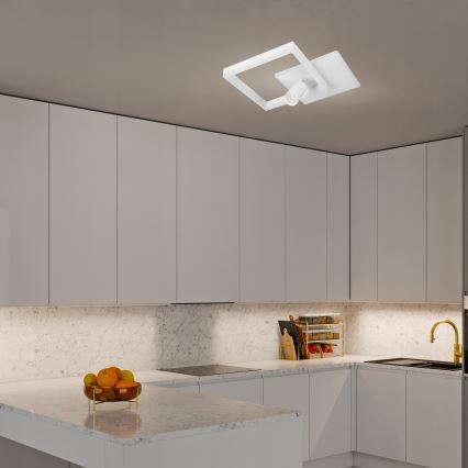 Lámpara de techo LED/38W/230V + 1xGU10/30W blanca