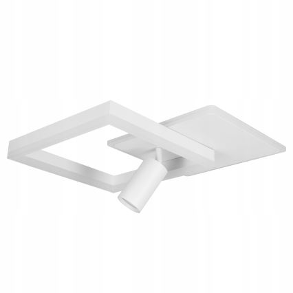 Lámpara de techo LED/38W/230V + 1xGU10/30W blanca