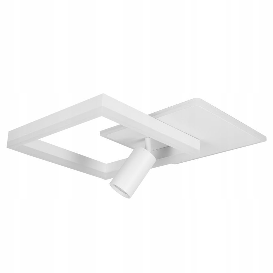 Lámpara de techo LED/38W/230V + 1xGU10/30W blanca