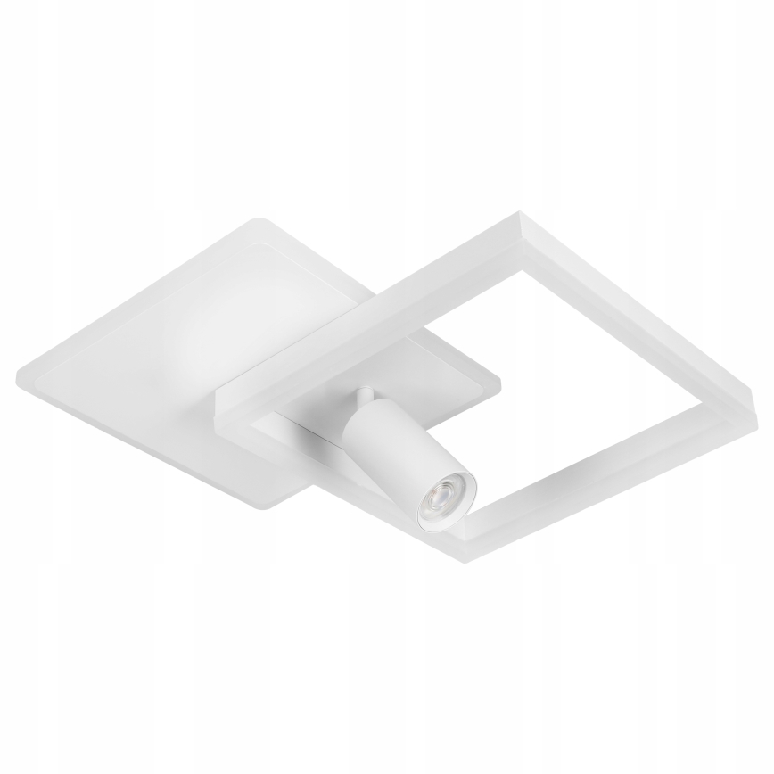 Lámpara de techo LED/38W/230V + 1xGU10/30W blanca