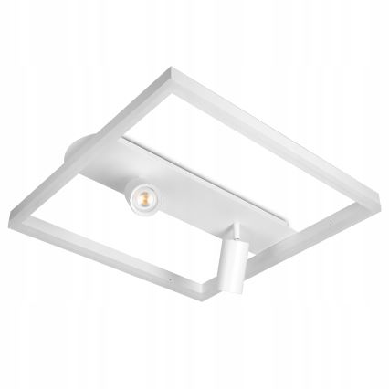 Lámpara de techo LED/38W/230V + 2xGU10/30W blanca