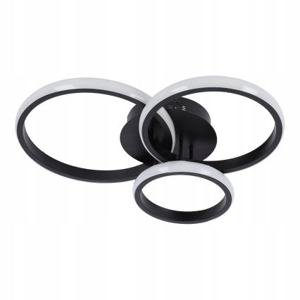 Lámpara de techo LED/38W/230V negra