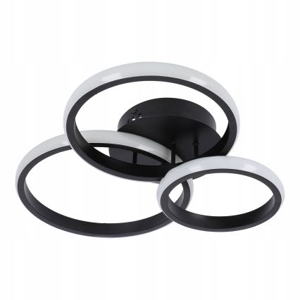 Lámpara de techo LED/38W/230V negra