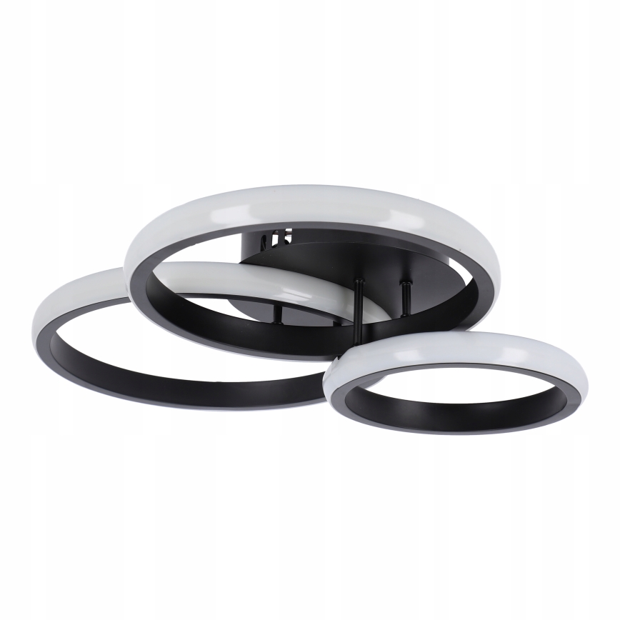 Lámpara de techo LED/38W/230V negra