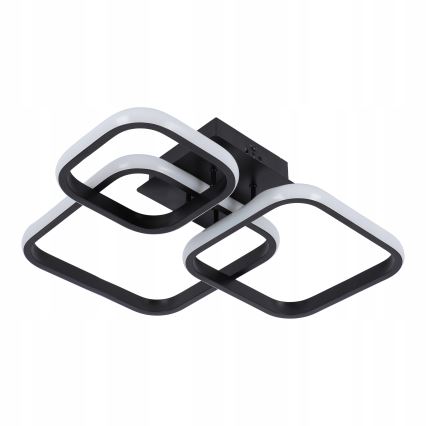 Lámpara de techo LED/38W/230V negra