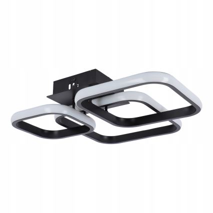 Lámpara de techo LED/38W/230V negra