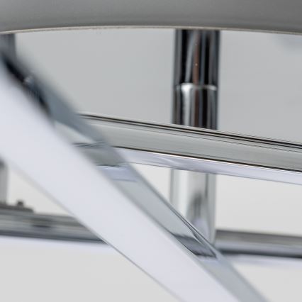 Lámpara de techo LED 3xLED/3W/230V cromo brillante