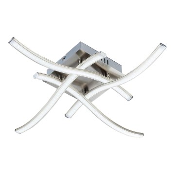 Lámpara de techo LED 4xLED/2,6W/230V 3000K cromo mate