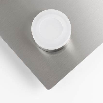 Lámpara de techo LED 4xLED/4W/230V cromo mate