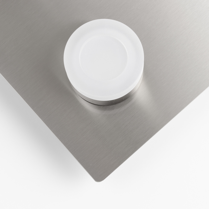 Lámpara de techo LED 4xLED/4W/230V cromo mate