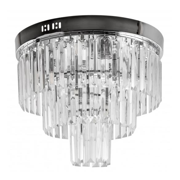 Lámpara de techo LED 5xE27/60W/230V + 4xLED/3W/230V
